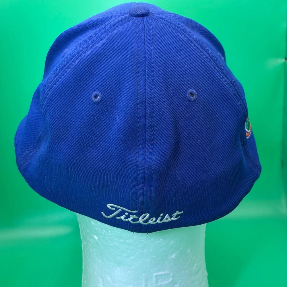 Florida Gators Titleist Golf Baseball Hat Mens XL Blue 47 Brand Fitted Ball Cap